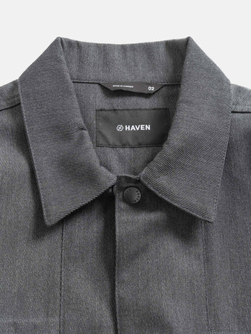 HAVEN Recon Jacket - Super 100 Wool Gabardine Charcoal, Jackets