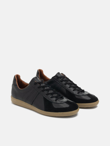 Reproduction Of Found 1700L German Military Trainer Black, Sneakers