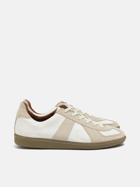 Reproduction Of Found 1700VFS German Military Trainer Off White, Sneakers