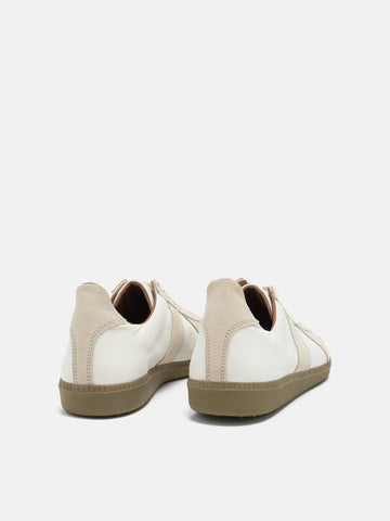 Reproduction Of Found 1700VFS German Military Trainer Off White, Sneakers