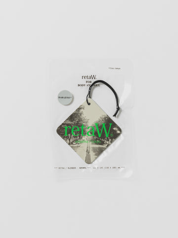 retaW Car Tag HARAJUKU* (Black), Scents