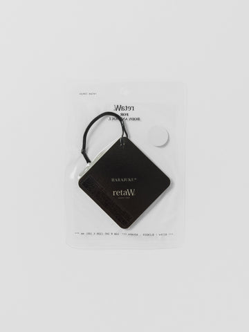 retaW Car Tag HARAJUKU* (Black), Scents