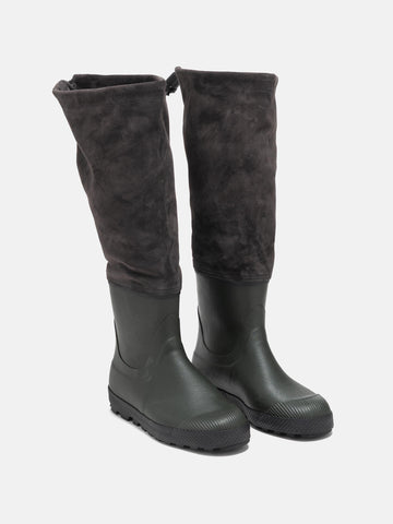 Rier Farmer Rain Boots Forest Anthracite, Boots