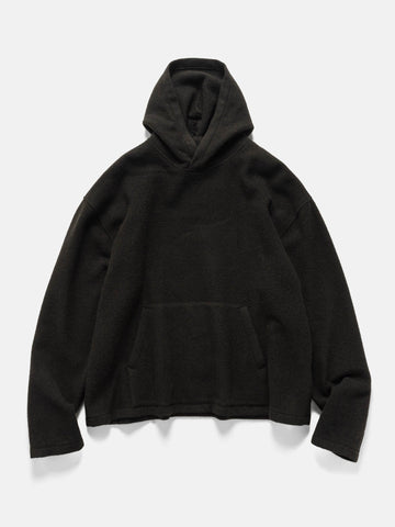 Rier Natural Fleece Hoodie Tourbe, Hoodies