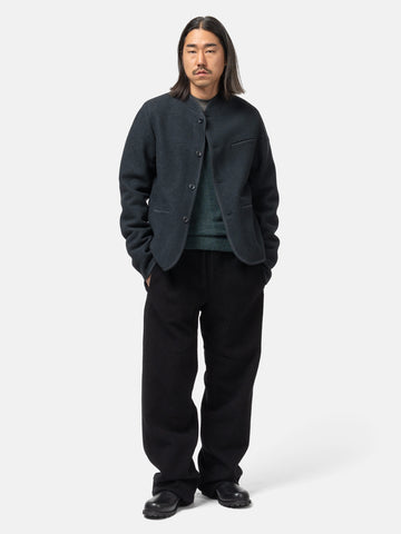 Rier Natural Fleece Trousers Black, Pants