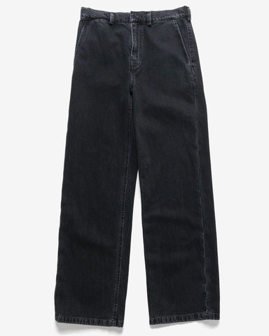 Rier Washed Denim Trouser Anthracite, Bottoms