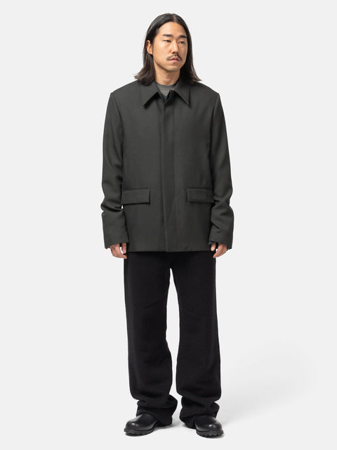 Rier Wool Jacket Tourbe Rustic, Coats & Jackets