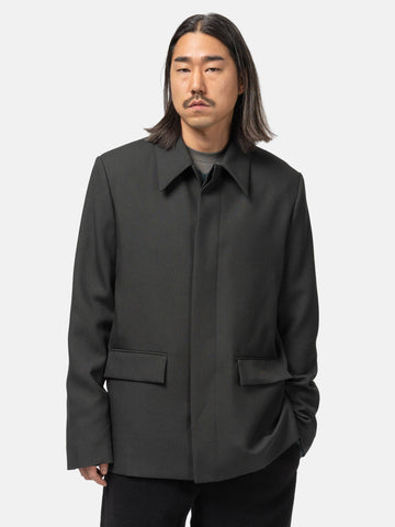 Rier Wool Jacket Tourbe Rustic, Jackets