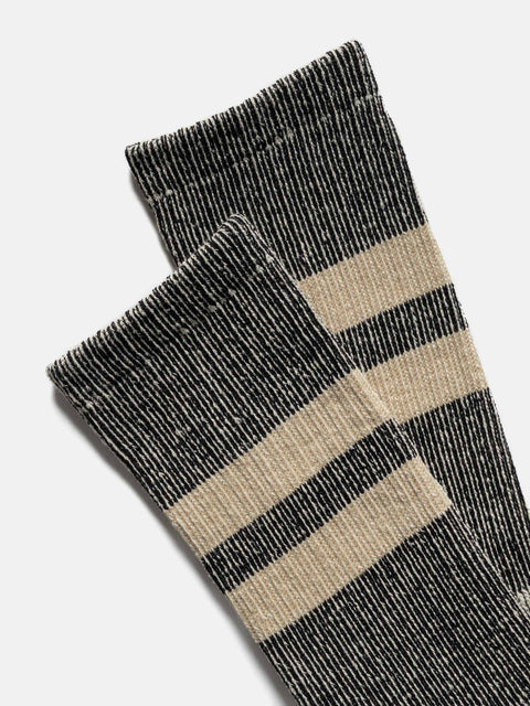 ROTOTO R1589 Black/Beige, Socks