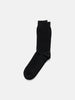 ROTOTO R1110 Cotton Waffle Crew Socks Black, Socks