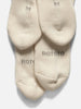 ROTOTO R1522 Organic Daily 3 Pack Mini Crew Socks Ivory, Socks