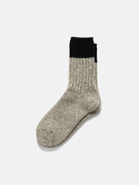 ROTOTO R1536 Merino Wool Ragg Socks Black, Socks