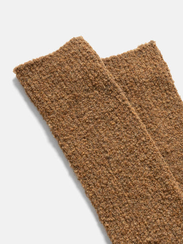 ROTOTO R1636 Merino Boucle Socks Camel, Socks
