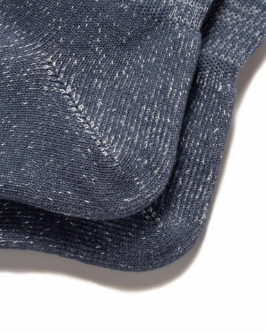 ROTOTO Washi Pile Crew Socks Slate Blue, Accessories