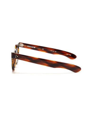 Shady Character Frankie Eye Glasses 48/24 Demi Amber / Clear, Accessories