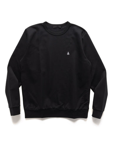 Sophnet. Compact Double Knit Crewneck Top Black, Sweaters