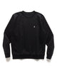 Sophnet. Compact Double Knit Crewneck Top Black, Sweaters