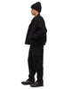 Sophnet. Hard Melton 1Tuck Tapered Cargo Pants Black, Bottoms