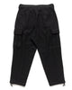 Sophnet. Hard Melton 1Tuck Tapered Cargo Pants Black, Bottoms