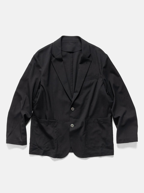 SOPHNET-High-Twist-Poplin-Jacket-Black-1