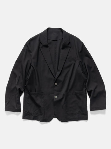 SOPHNET-High-Twist-Poplin-Jacket-Black-1