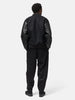 SOPHNET. Light Melton Wool Royal Navy Pants Black, Trousers