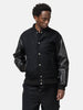 SOPHNET. Melton Lambswool Varsity Jacket Black, Jackets