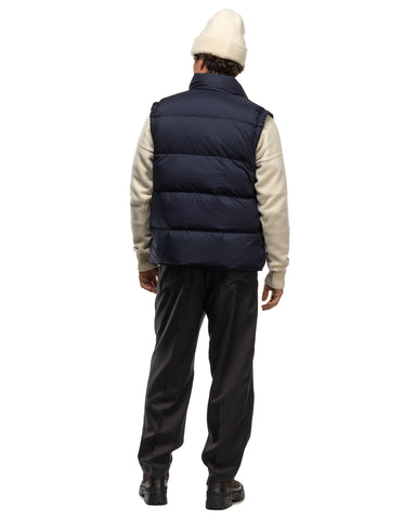 Sophnet. Shadow Rip Stop Down Vest Navy, Outerwear