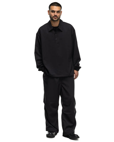 Sophnet. Stretch Woven Clothing Pullover Shirt Black, Sweaters