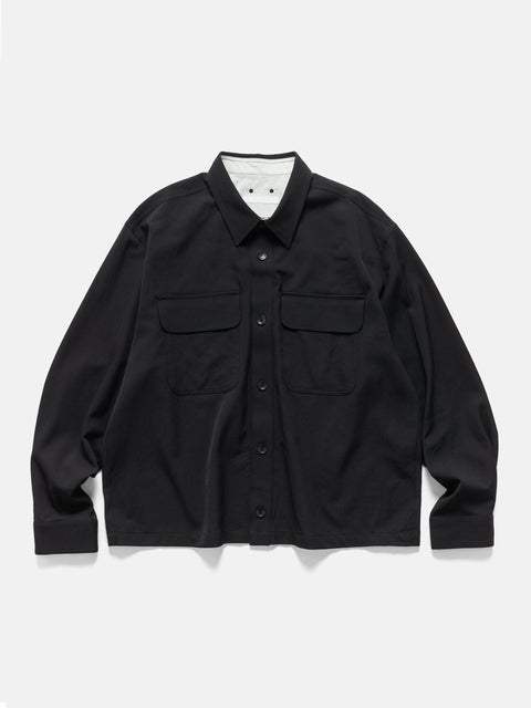 SOPHNET-Washer-Wool-CPO-Shirt-Black-1