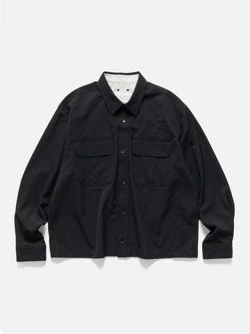 SOPHNET-Washer-Wool-CPO-Shirt-Black-1
