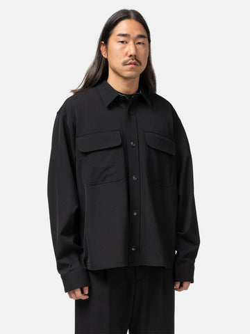 SOPHNET-Washer-Wool-CPO-Shirt-Black-4