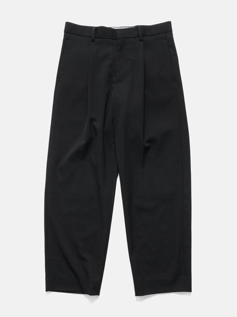 SOPHNET-Washer-Wool-Relax-Fit-Tuck-Slacks-Black-1
