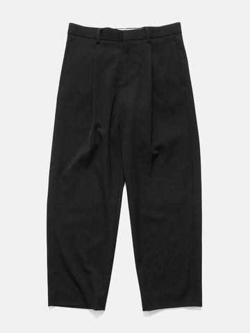 SOPHNET-Washer-Wool-Relax-Fit-Tuck-Slacks-Black-1
