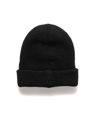 Sophnet. Wool Cashmere Knit Cap Black, Accessories