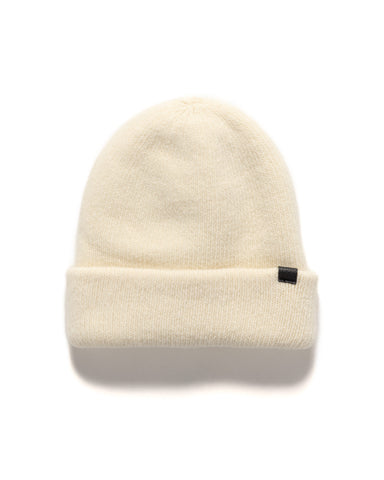 Sophnet. Wool Cashmere Knit Cap Off White, Accessories