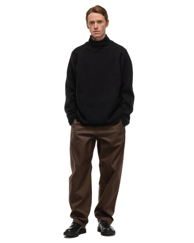 Sophnet. Wool Cashmere Rollneck Knit Black, Knits