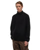 Sophnet. Wool Cashmere Rollneck Knit Black, Knits