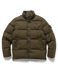 Stone Island Ghost Piece Merino Wool Twill Down-TC Jacket Military Green, Outerwear