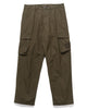 Stone Island Ghost Piece Weatherproof Cotton Canvas 2 Pocket Cargo Pant Military Green, Bottoms