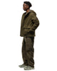 Stone Island Ghost Piece Weatherproof Cotton Canvas 2 Pocket Cargo Pant Military Green, Bottoms