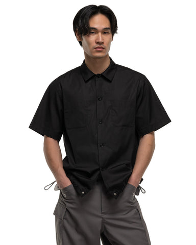 Sacai Cotton Poplin Shirt Black, Shirts