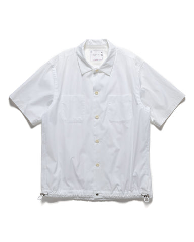 Sacai Cotton Poplin Shirt Off White, Shirts