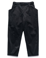 Sacai Cotton Chino Pants Black, Bottoms