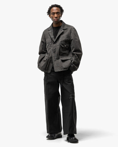 Sacai Denim Jacket Gray, Outerwear