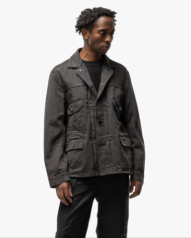 Sacai Denim Jacket Gray, Outerwear