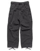 sacai Garment Dye Rip Stop Pants Black, Bottoms