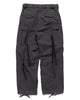 sacai Garment Dye Rip Stop Pants Black, Bottoms