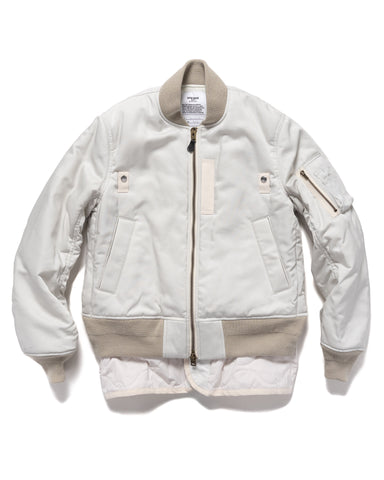 sacai x SPIEWAK Blouson Light Gray, Outerwear