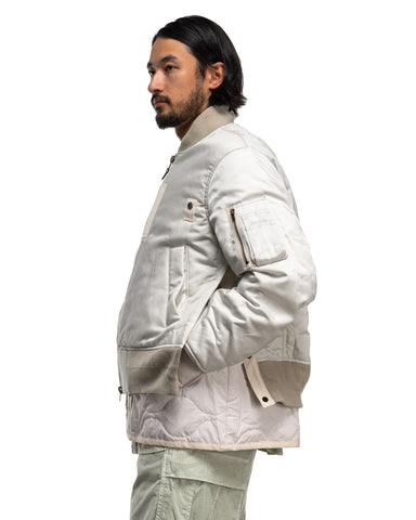 sacai x SPIEWAK Blouson Light Gray, Outerwear